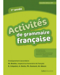 Activités de grammaire française - 1ère